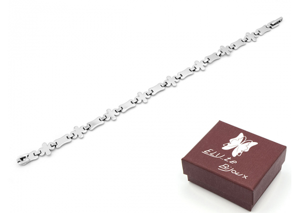 UNISEX BRACCIALE IN ACCIAIO CF 2PZ